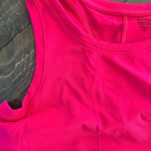 Athleta Bright Pink With Ease Tank Top